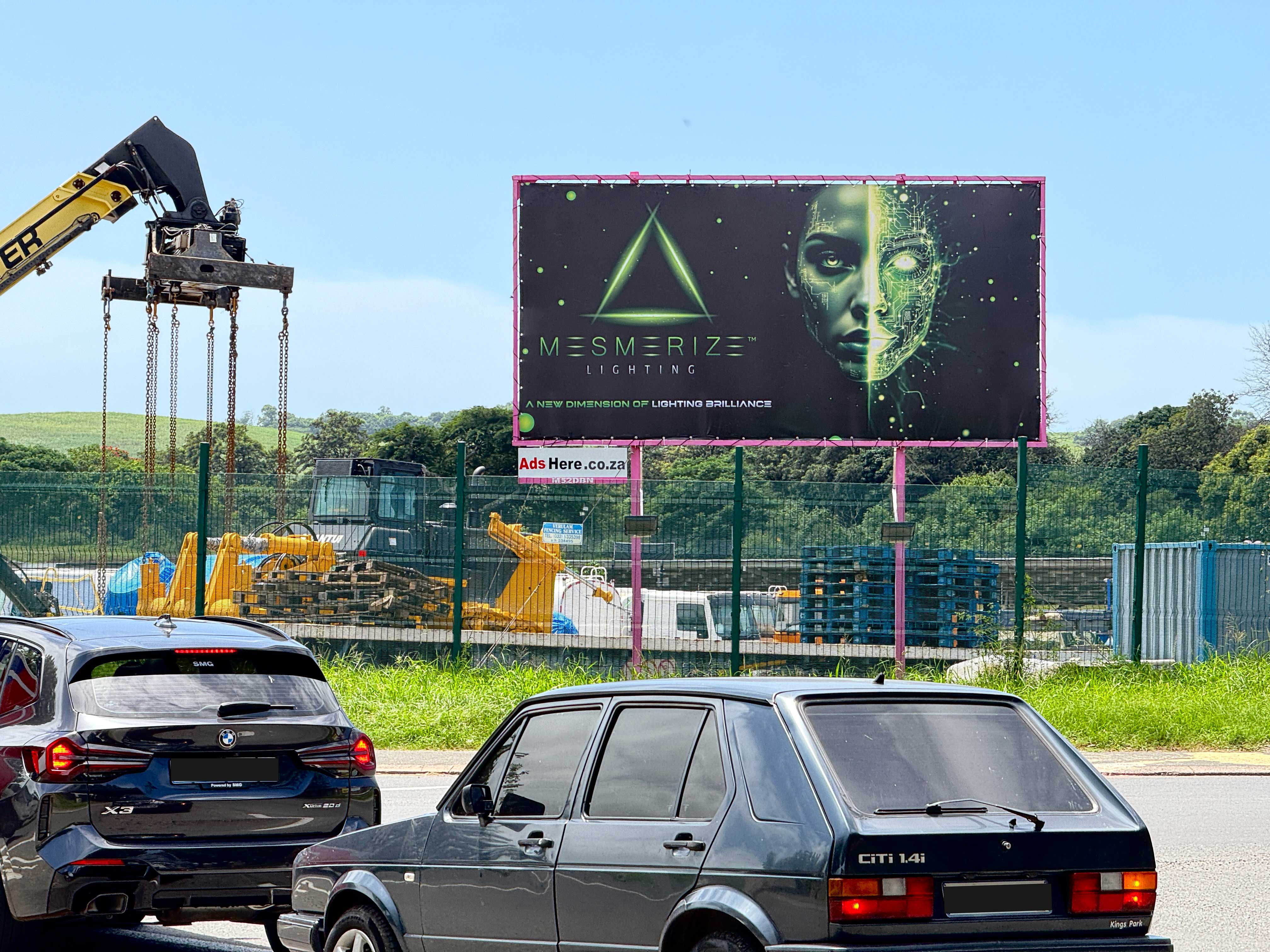 Ads Here Billboard Display